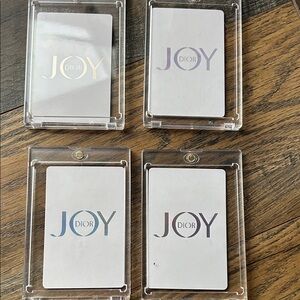 Dior Joy Decorative Cards - Gold, Purple, Blue